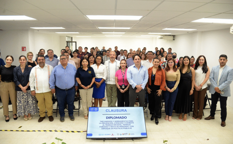 Concluye UNACH diplomado internacional contra trabajo infantil y trata de personas