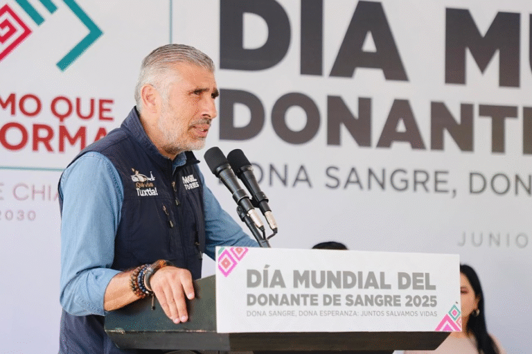 Ayuntamiento de Tuxtla respalda jornada por el Día Mundial del Donante de Sangre