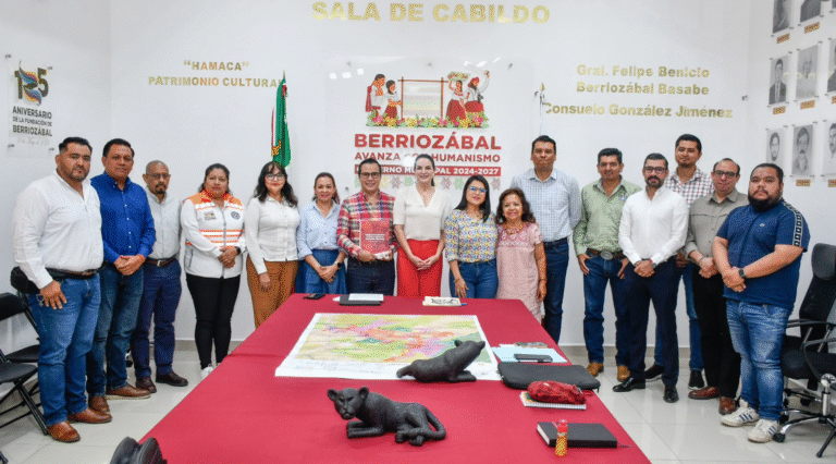 Avanza planeación urbana en Berriozábal con respaldo interinstitucional
