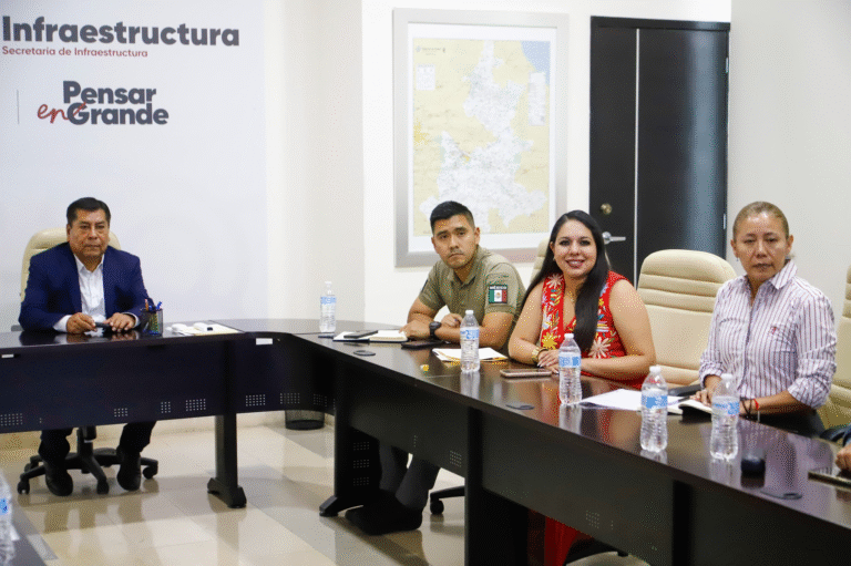 Tonantzin Fernández revisa avances de obras en San Pedro Cholula junto a Secretaría de Infraestructura
