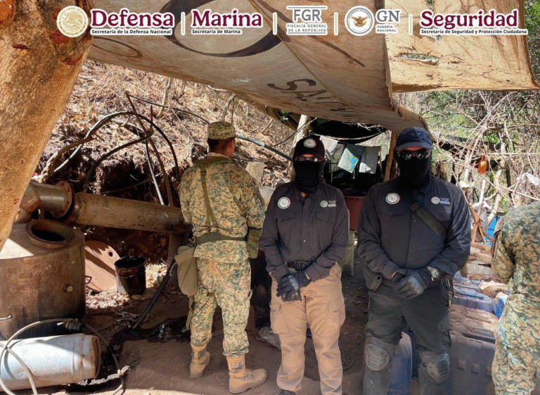 Desmantelan laboratorio de drogas sintéticas en Durango; golpe millonario al crimen organizado