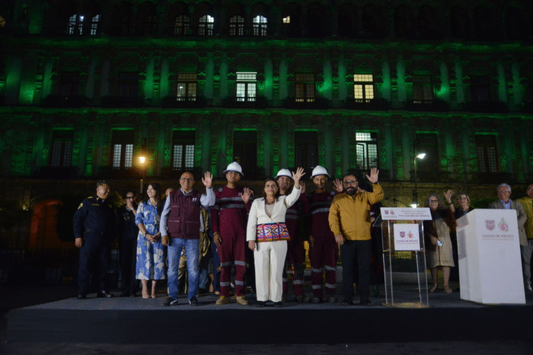 Se pinta de verde la CDMX rumbo al Mundial 2026: más de 40 monumentos iluminados en cuenta regresiva