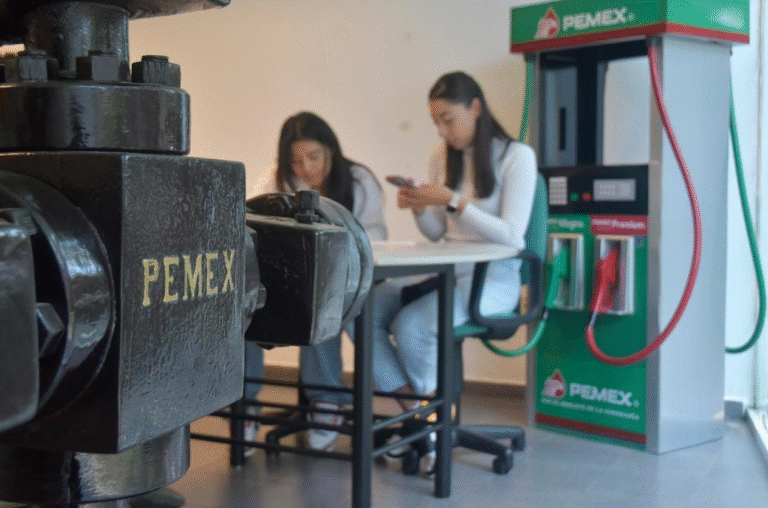 Estudiantes de UNAM e IPN recorren el Archivo Histórico de Pemex