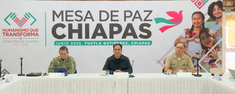 Refrenda Chiapas compromiso con la paz mediante acciones coordinadas de seguridad