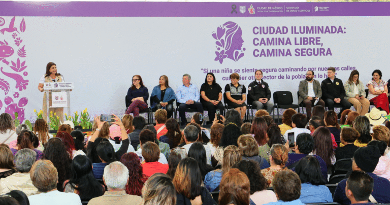 Clara Brugada lanza “Ciudad Iluminada: Camina Libre, Camina Segura” con inversión histórica de 1,700 millones de pesos
