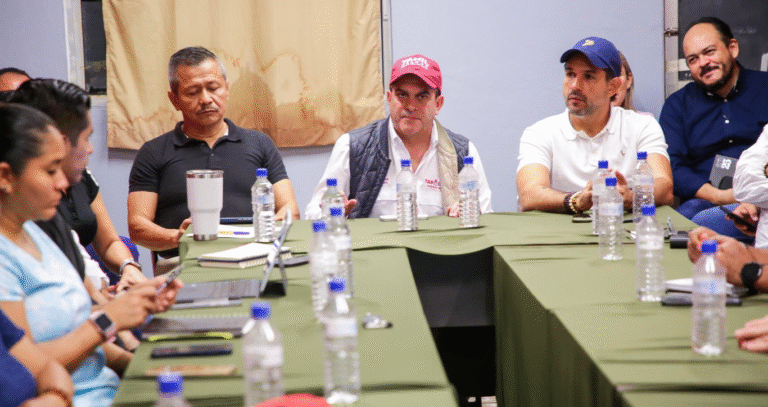 Yamil Melgar refuerza acciones preventivas ante posible evolución del ciclón tropical Cinco-E