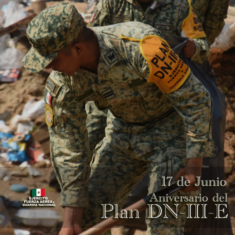 México conmemora 59 años del Plan DN-III-E, símbolo de ayuda y solidaridad nacional