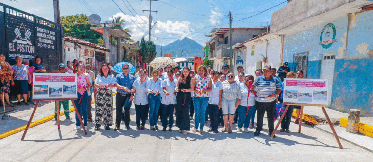 Valeria Rosales entrega nueva vialidad que conecta al poniente de la ciudad