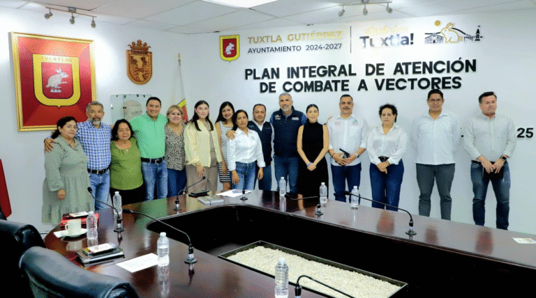 Presentan en Tuxtla plan integral para combatir vectores y proteger la salud pública