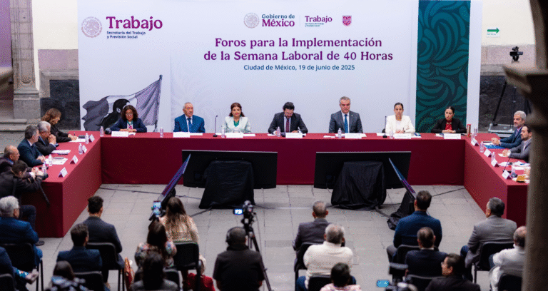 Clara Brugada llama a construir un consenso nacional para establecer la semana laboral de 40 horas