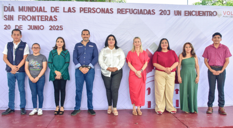 Tapachula conmemora el Día Mundial de las Personas Refugiadas con mensaje de inclusión y solidaridad