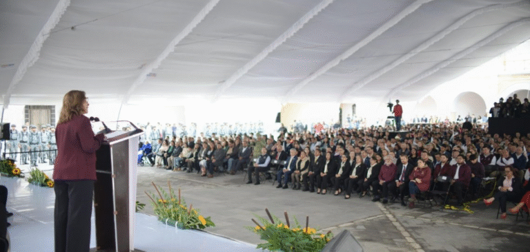 Perote celebra 500 años de historia con emotiva ceremonia cívica y cultural