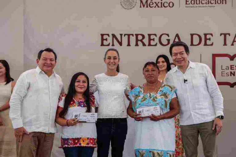 Sheinbaum y Díaz Mena impulsan el renacimiento educativo en Yucatán con “La Escuela es Nuestra”