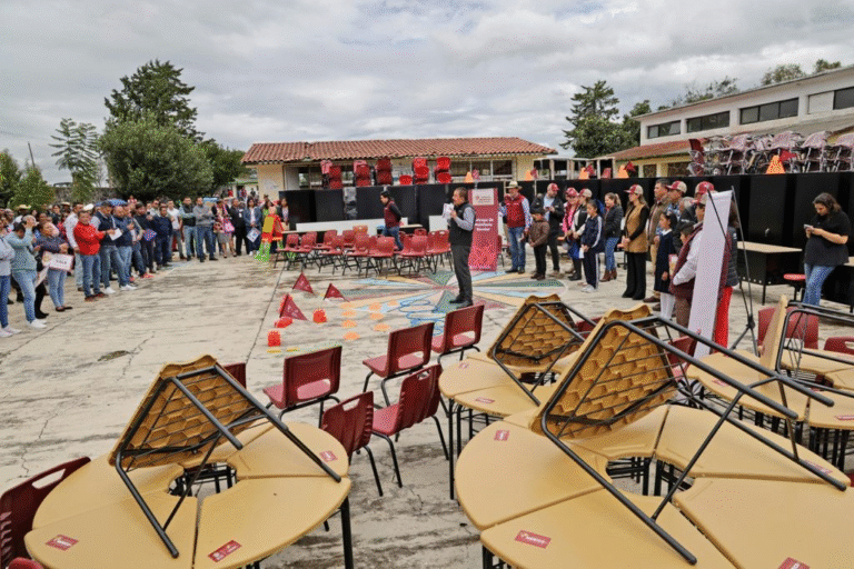 Delfina Gómez transforma escuelas del sur del Edomex con inversión superior a 13 millones de pesos
