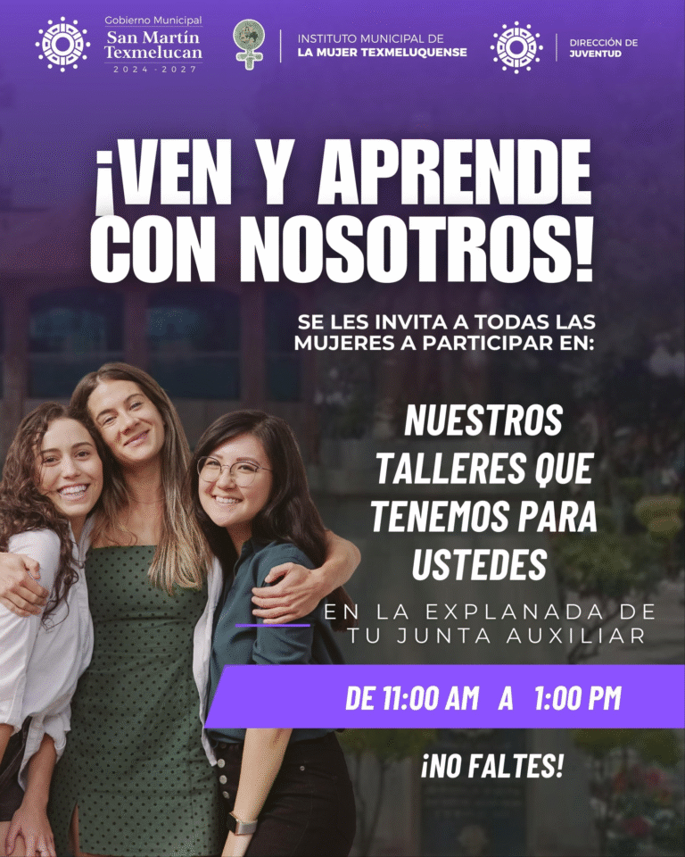 San Martín Texmelucan impulsa el bienestar femenino con jornadas comunitarias
