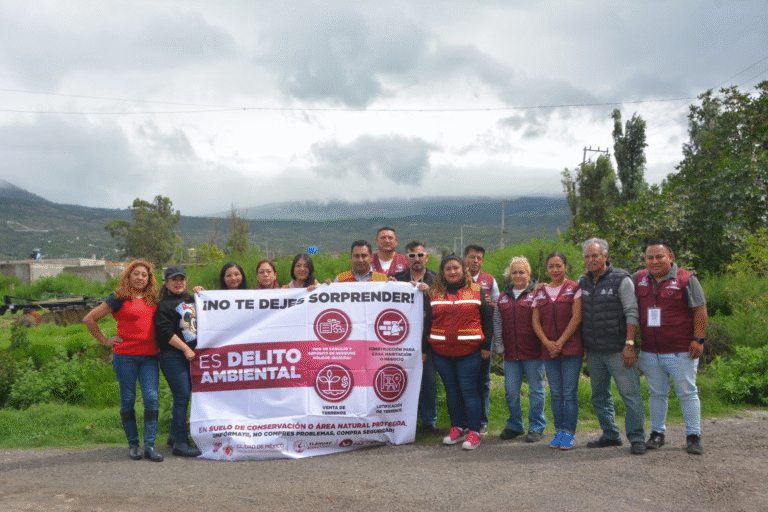 Alcaldía Tláhuac previene la compra-venta de predios irregulares en zona de conservación