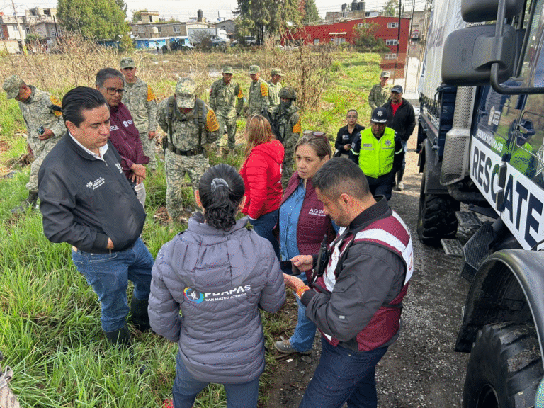 Gobierno del Estado de México despliega operativo especial con 200 brigadistas ante lluvias atípicas