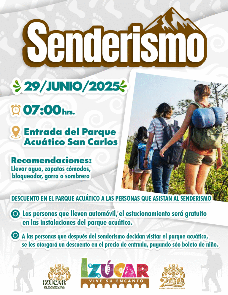 Gobierno de Izúcar invita a jornada de senderismo para disfrutar la naturaleza y fortalecer la comunidad
