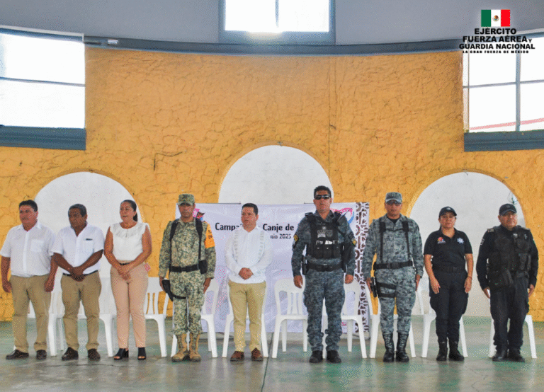 Arranca en Metapa de Domínguez la campaña “Canje de Armas 2025” por la paz y la seguridad