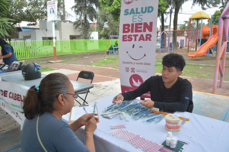 Tláhuac acerca servicios médicos gratuitos con Jornada de Salud en San Francisco Tlaltenco