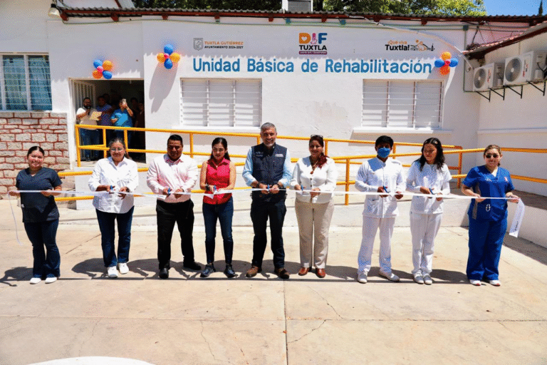 Inaugura Ayuntamiento de Tuxtla rehabilitación de la UBR del DIF municipal