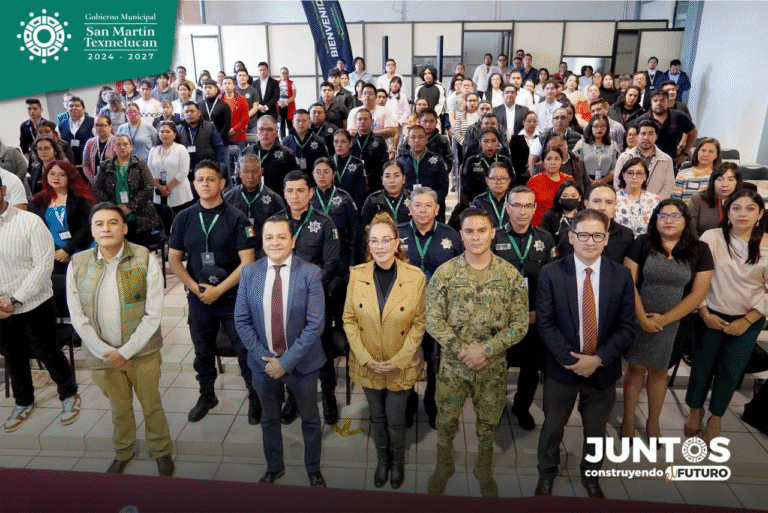 Capacitan a policías de Texmelucan en competencias básicas para reforzar la seguridad pública