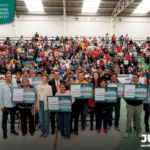 Juan Manuel Alonso entrega más de 550 tinacos a familias de Texmelucan como parte del programa “Cadena de Vivienda 2025”