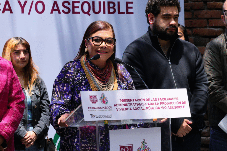 Clara Brugada reduce trámites de vivienda social de cuatro años a cuatro meses en CDMX