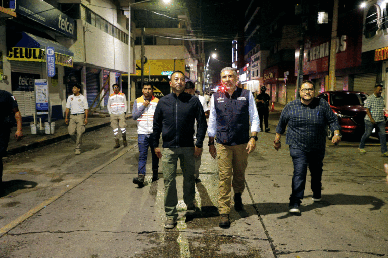 Avanza Programa de Mejoramiento del Alumbrado Público en Tuxtla