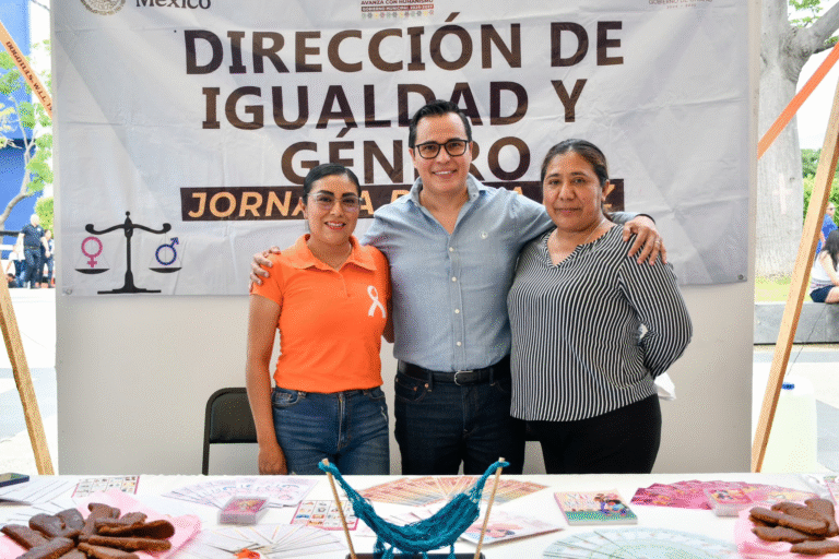 Berriozábal reafirma compromiso por entornos seguros para mujeres y niñas