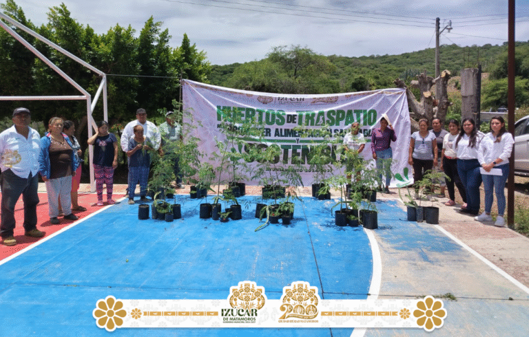 Impulsa Izúcar de Matamoros huertos de traspatio para promover alimentación saludable en comunidades rurales