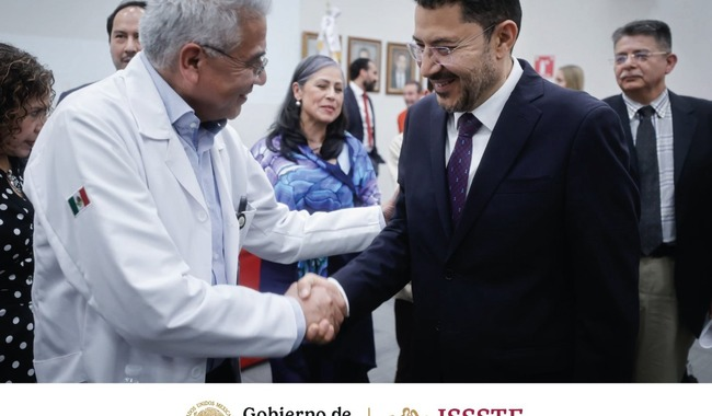 Martí Batres reconoce al cardiólogo Rogelio Robledo por su nominación al Premio Nacional de Ciencias 2025