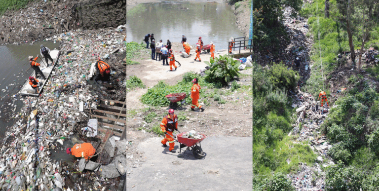 Álvaro Obregón refuerza limpieza de barrancas y presas con participación ciudadana