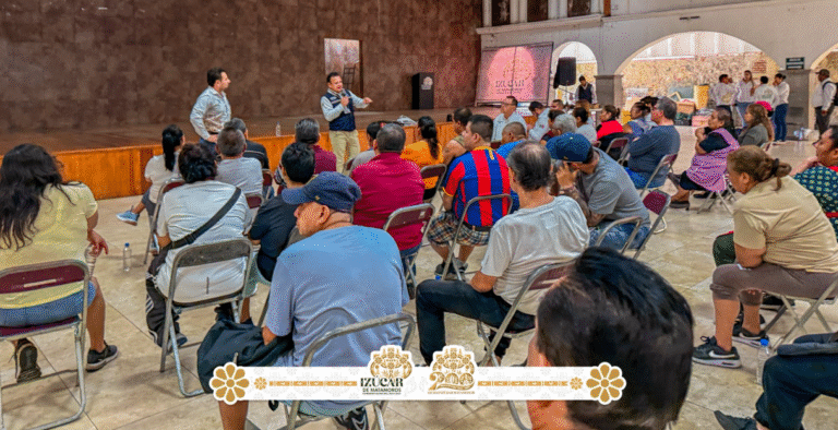 Izúcar de Matamoros refuerza medidas sanitarias con taller para comerciantes de alimentos