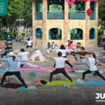 San Martín Texmelucan promueve la salud con exitosa Macro Activación de Yoga Familiar
