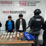 En cateo, detienen a dos presuntos responsables de narcomenudeo y encubrimiento por receptación: FGE