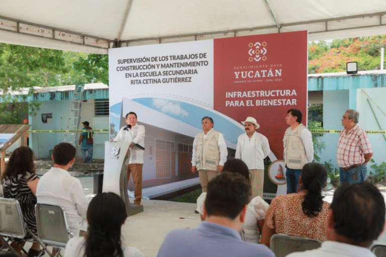 Chablekal contará con bachillerato a partir del próximo ciclo escolar gracias a inversión de 23 millones de pesos