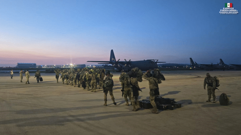 Defensa refuerza la seguridad en Zacatecas con el arribo de 100 elementos de la Brigada de Fusileros Paracaidistas