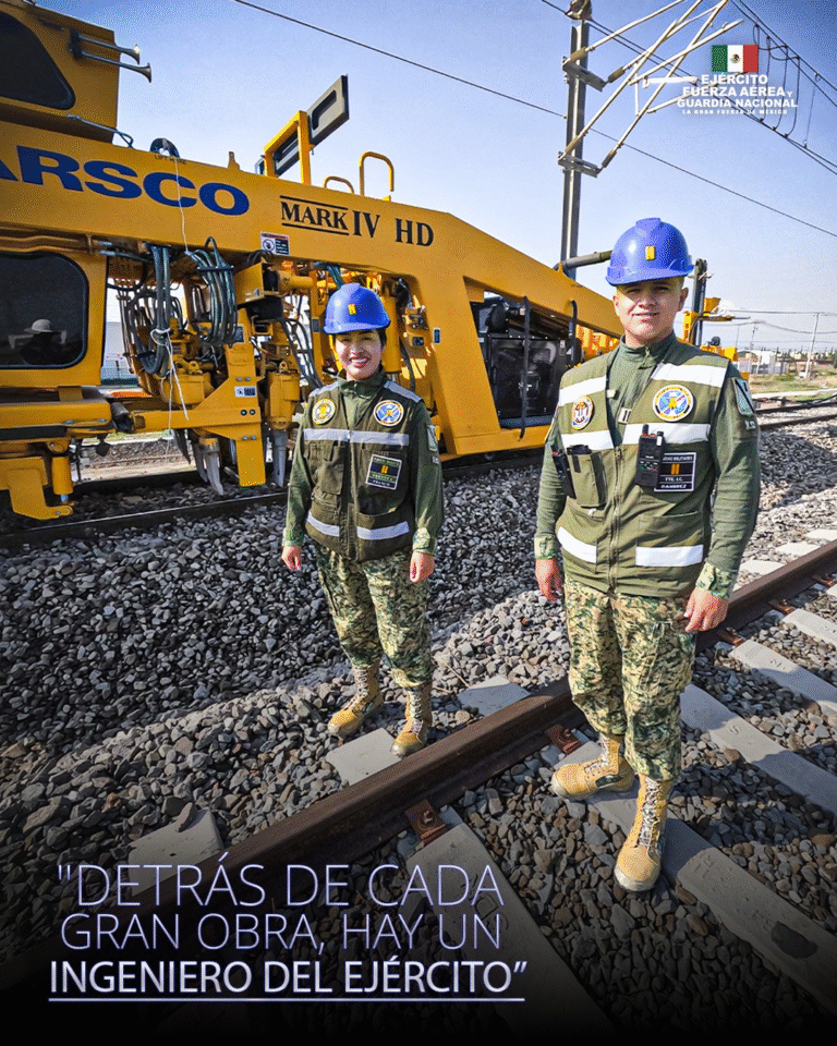Ingenieros del Ejército Mexicano: disciplina y entrega al servicio del desarrollo nacional