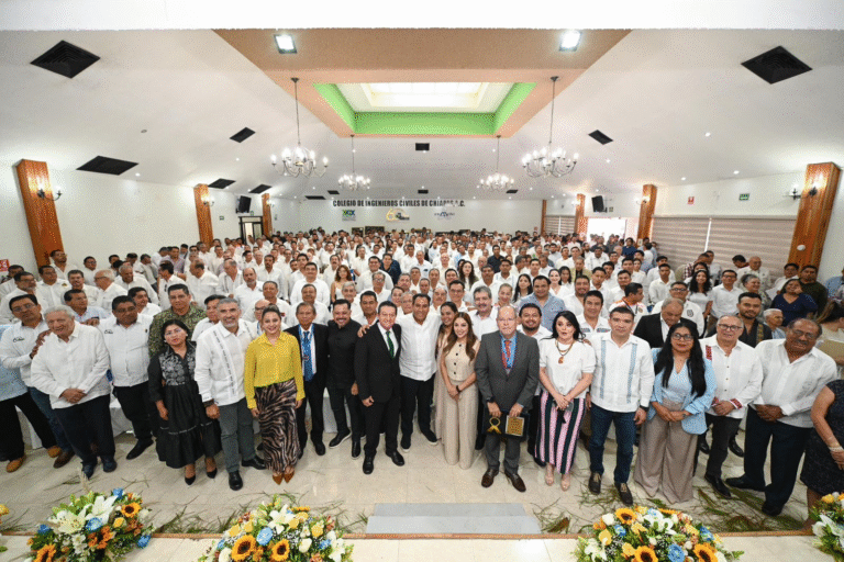 Eduardo Ramírez celebra a las y los ingenieros de Chiapas y convoca a trabajar en unidad a favor del desarrollo