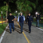 Angel Torres recorre parques y espacios públicos para fortalecer la seguridad y el bienestar familiar