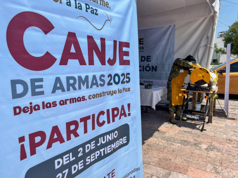 Instalan módulo de Canje de Armas 2025 en Cuautitlán Izcalli para fomentar la paz y seguridad