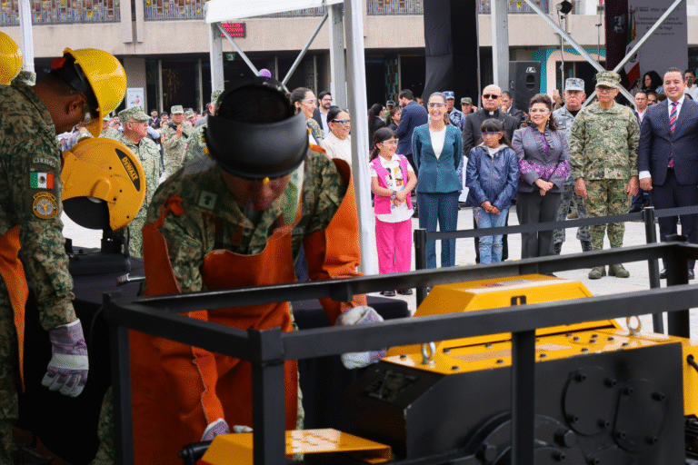 Clara Brugada respalda estrategia de desarme de Claudia Sheinbaum; 926 armas retiradas en CDMX en lo que va del año