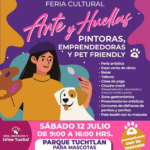 Invita Ángel Torres a disfrutar con tu mascota en la Feria Cultural “Arte y Huellas”