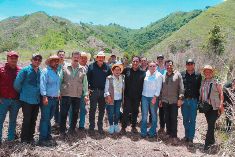 Eduardo Ramírez supervisa en Villaflores programa ambiental contra efectos del cambio climático