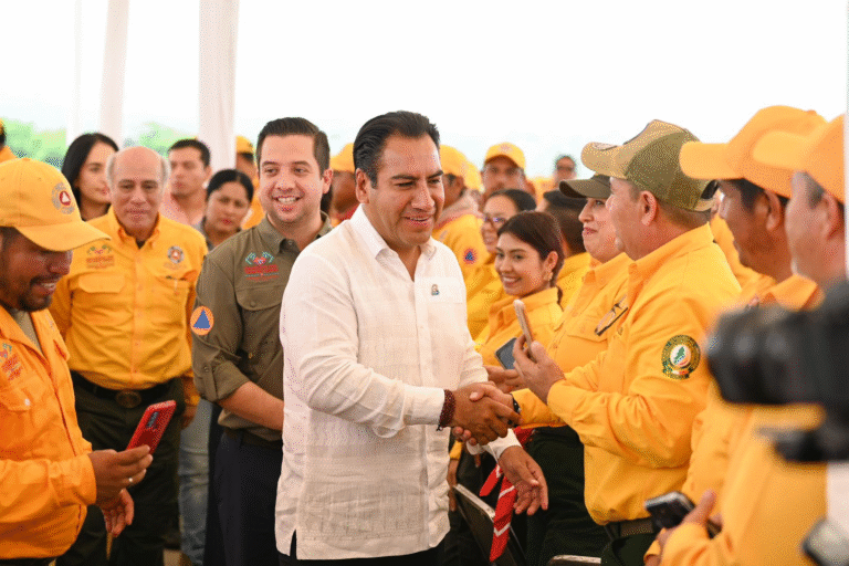 Eduardo Ramírez destaca coordinación para prevenir y combatir incendios forestales en Chiapas