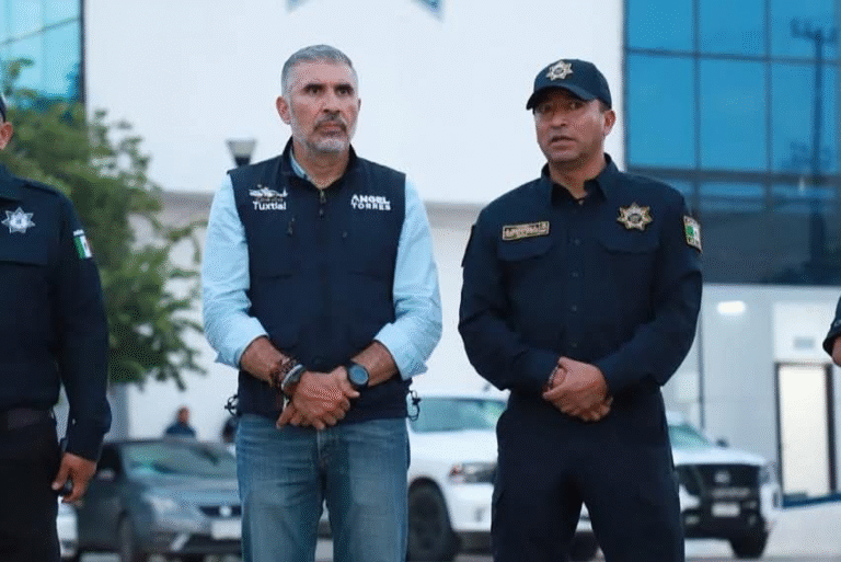Ángel Torres da banderazo a la Capacitación Físico Policial en Tuxtla