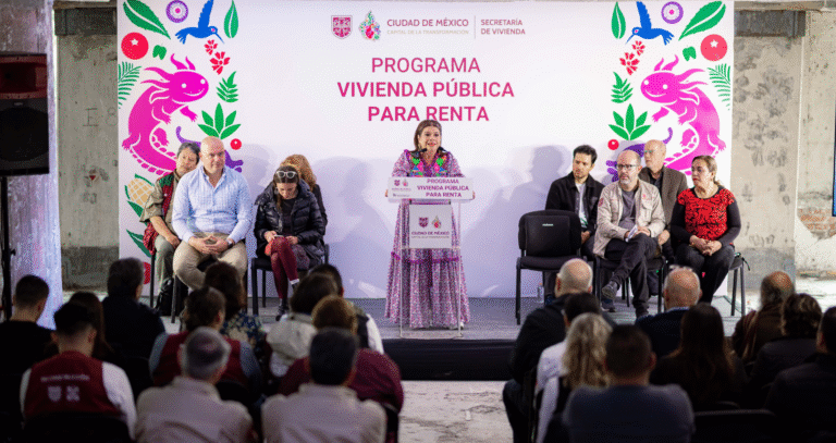 Clara Brugada pone en marcha programa de vivienda pública en renta con inversión histórica