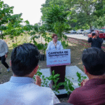 Inician campaña de reforestación en Tapachula para fortalecer el Corredor Biológico