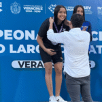 Orgullo villaflorense: Ariadna Sarmiento gana oro y bronce en campeonato nacional de natación
